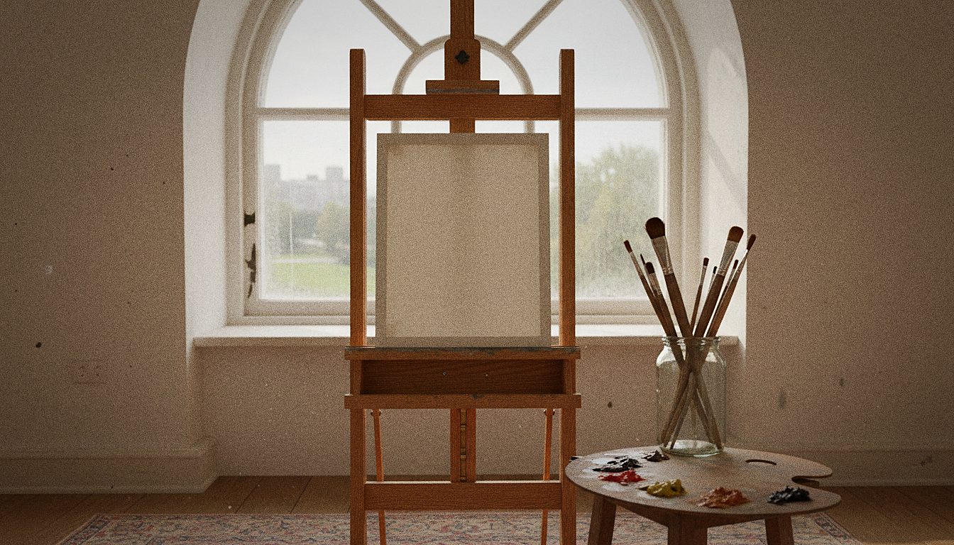 画家のアトリエのイメージ